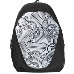 Phone Dial Communication Technology Backpack Bag by Wegoenart