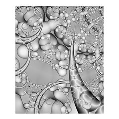 Entwine Fractals Rings Thorns Blow Shower Curtain 60  X 72  (medium)  by Wegoenart