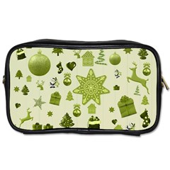 Christmas Symbols Decoration Toiletries Bag (one Side) by Wegoenart