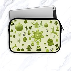 Christmas Symbols Decoration Apple Ipad Mini Zipper Cases by Wegoenart