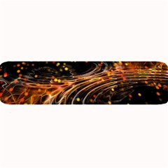 Abstract Background Particles Wave Large Bar Mats by Wegoenart