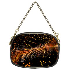 Abstract Background Particles Wave Chain Purse (two Sides) by Wegoenart