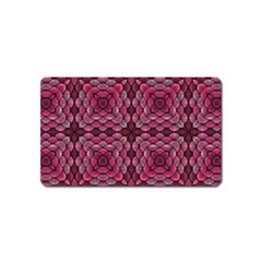 Abstract Pattern Mandala Decorative Magnet (name Card) by Wegoenart