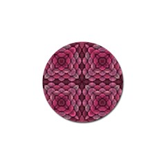 Abstract Pattern Mandala Decorative Golf Ball Marker (4 Pack) by Wegoenart