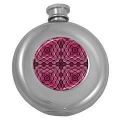 Abstract Pattern Mandala Decorative Round Hip Flask (5 Oz) by Wegoenart