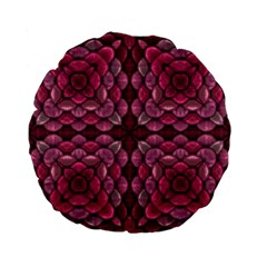 Abstract Pattern Mandala Decorative Standard 15  Premium Flano Round Cushions