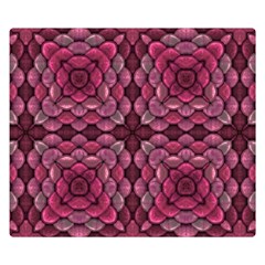 Abstract Pattern Mandala Decorative Double Sided Flano Blanket (small)  by Wegoenart