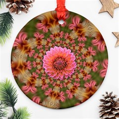 Arrangement Blossom Bloom Ornament (round) by Wegoenart