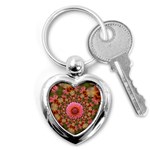 Arrangement Blossom Bloom Key Chain (Heart) Front