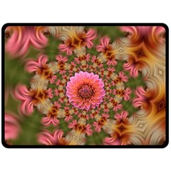 Arrangement Blossom Bloom Fleece Blanket (large)  by Wegoenart