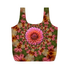 Arrangement Blossom Bloom Full Print Recycle Bag (m) by Wegoenart