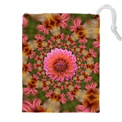 Arrangement Blossom Bloom Drawstring Pouch (4xl) by Wegoenart