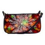 Ice Crystal Crystal Snowflake Bokeh Shoulder Clutch Bag Front