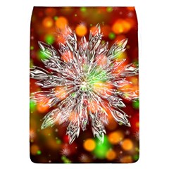 Ice Crystal Crystal Snowflake Bokeh Removable Flap Cover (l) by Wegoenart