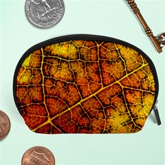 Autumn Leaves Forest Fall Color Accessory Pouch (large) by Wegoenart