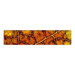 Autumn Leaves Forest Fall Color Velvet Scrunchie by Wegoenart