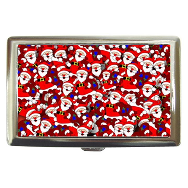 Nicholas Santa Christmas Pattern Cigarette Money Case