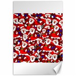 Nicholas Santa Christmas Pattern Canvas 24  x 36  23.35 x34.74  Canvas - 1