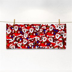 Nicholas Santa Christmas Pattern Hand Towel