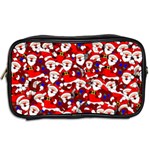 Nicholas Santa Christmas Pattern Toiletries Bag (Two Sides) Back