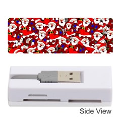 Nicholas Santa Christmas Pattern Memory Card Reader (Stick)