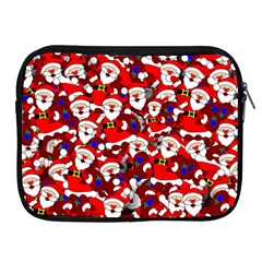 Nicholas Santa Christmas Pattern Apple iPad 2/3/4 Zipper Cases