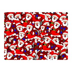 Nicholas Santa Christmas Pattern Double Sided Flano Blanket (Mini) 