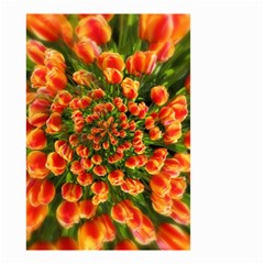 Tulips Arrangement Many Blossom Small Garden Flag (two Sides) by Wegoenart