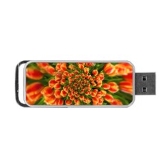 Tulips Arrangement Many Blossom Portable Usb Flash (two Sides) by Wegoenart