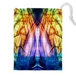 Abstract Pattern Color Colorful Drawstring Pouch (5XL) Front