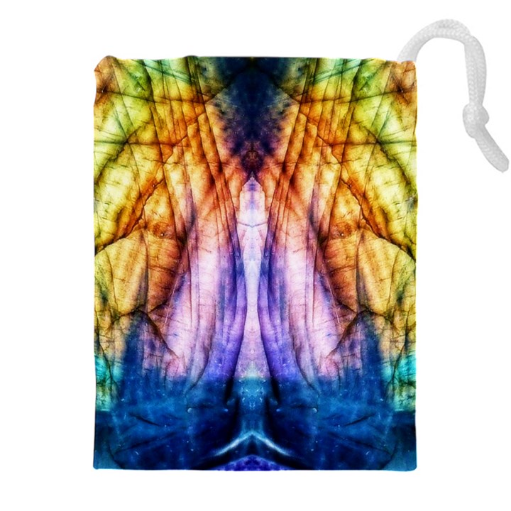 Abstract Pattern Color Colorful Drawstring Pouch (5XL)