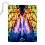 Abstract Pattern Color Colorful Drawstring Pouch (5XL) Back