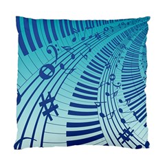 Music Piano Treble Clef Clef Standard Cushion Case (one Side) by Wegoenart