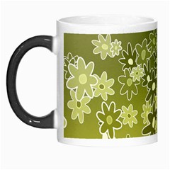 Flowers Abstract Background Morph Mugs