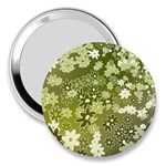 Flowers Abstract Background 3  Handbag Mirrors Front