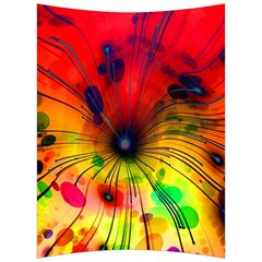 Color Background Structure Lines Back Support Cushion by Wegoenart