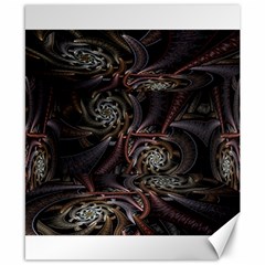 Geometry Mathematics Fractals 3d Canvas 8  X 10  by Wegoenart