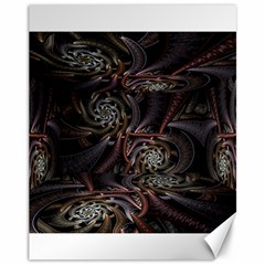 Geometry Mathematics Fractals 3d Canvas 11  X 14  by Wegoenart