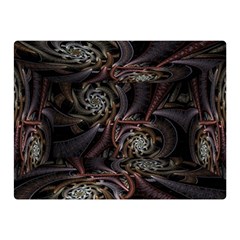 Geometry Mathematics Fractals 3d Double Sided Flano Blanket (mini)  by Wegoenart