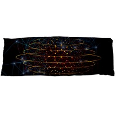 Network Abstract Connection Body Pillow Case (dakimakura) by Wegoenart