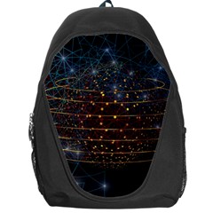 Network Abstract Connection Backpack Bag by Wegoenart