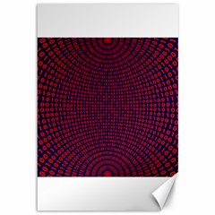 Binary Code Binary Binary System Canvas 12  X 18 