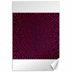 Binary Code Binary Binary System Canvas 20  X 30  by Wegoenart