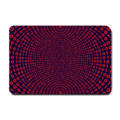 Binary Code Binary Binary System Small Doormat  by Wegoenart