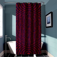 Binary Code Binary Binary System Shower Curtain 36  X 72  (stall)  by Wegoenart