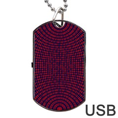 Binary Code Binary Binary System Dog Tag Usb Flash (two Sides) by Wegoenart