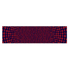 Binary Code Binary Binary System Satin Scarf (oblong) by Wegoenart