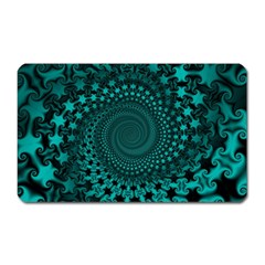 Spiral Abstract Pattern Background Magnet (rectangular) by Wegoenart