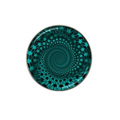 Spiral Abstract Pattern Background Hat Clip Ball Marker (10 Pack) by Wegoenart