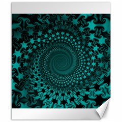 Spiral Abstract Pattern Background Canvas 8  X 10  by Wegoenart